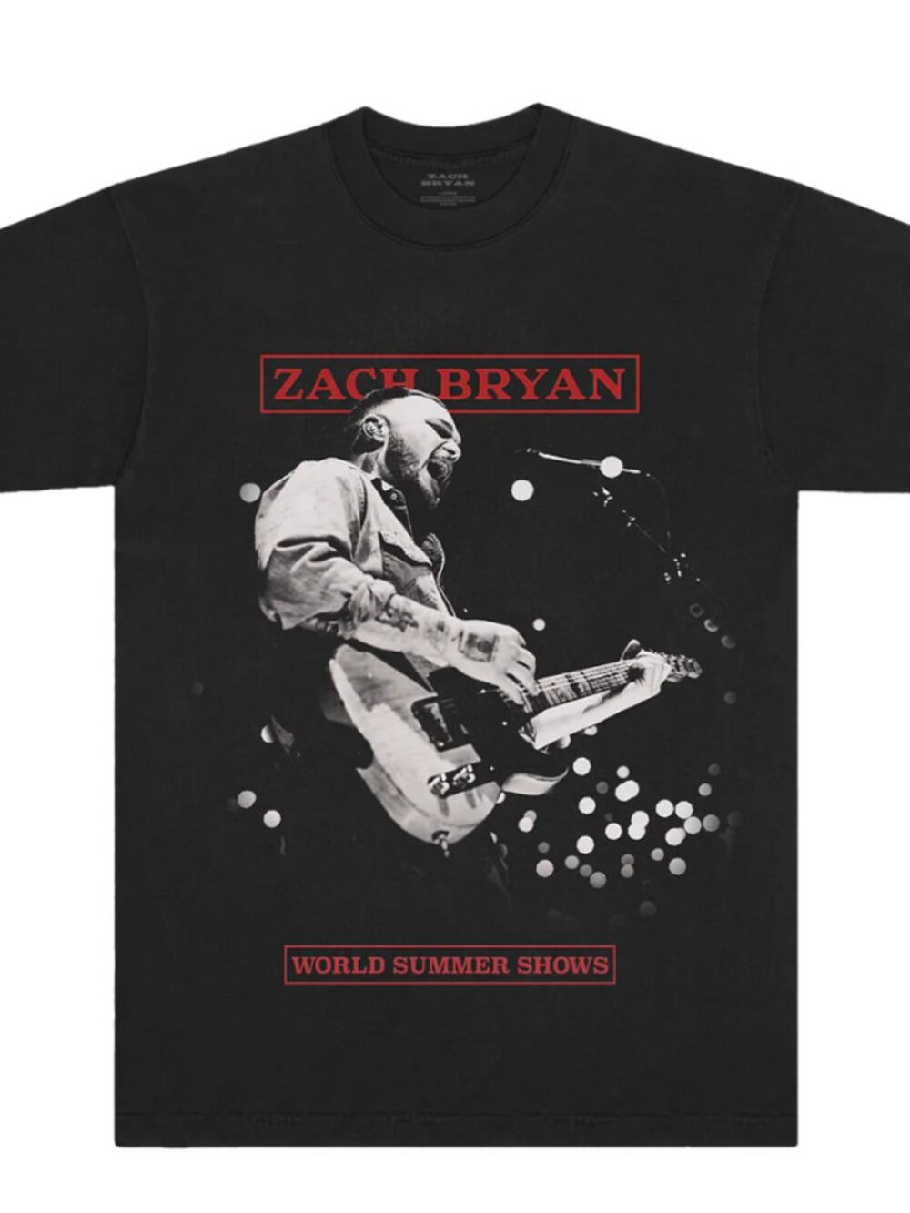 Zack Bryan - ZB World Summer Shows Tee